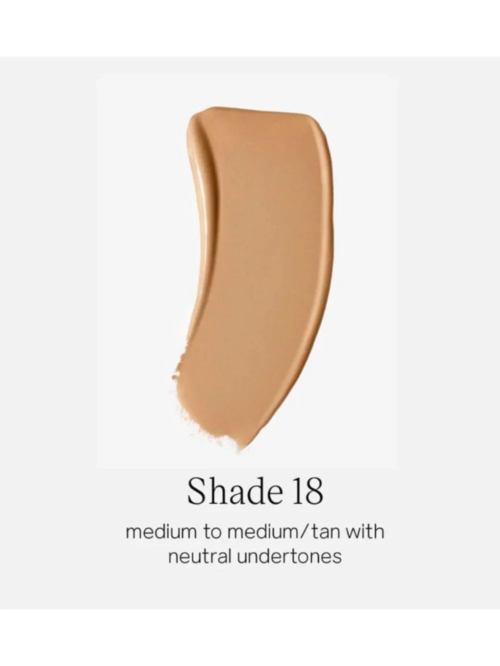 SAIE Glowy Super Skin Lightweight Luminous Foundation '18' NEW $40